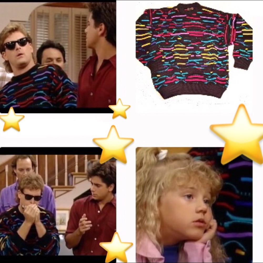 Vintage COOGI Sweater AS SEEN ON TV - Full House